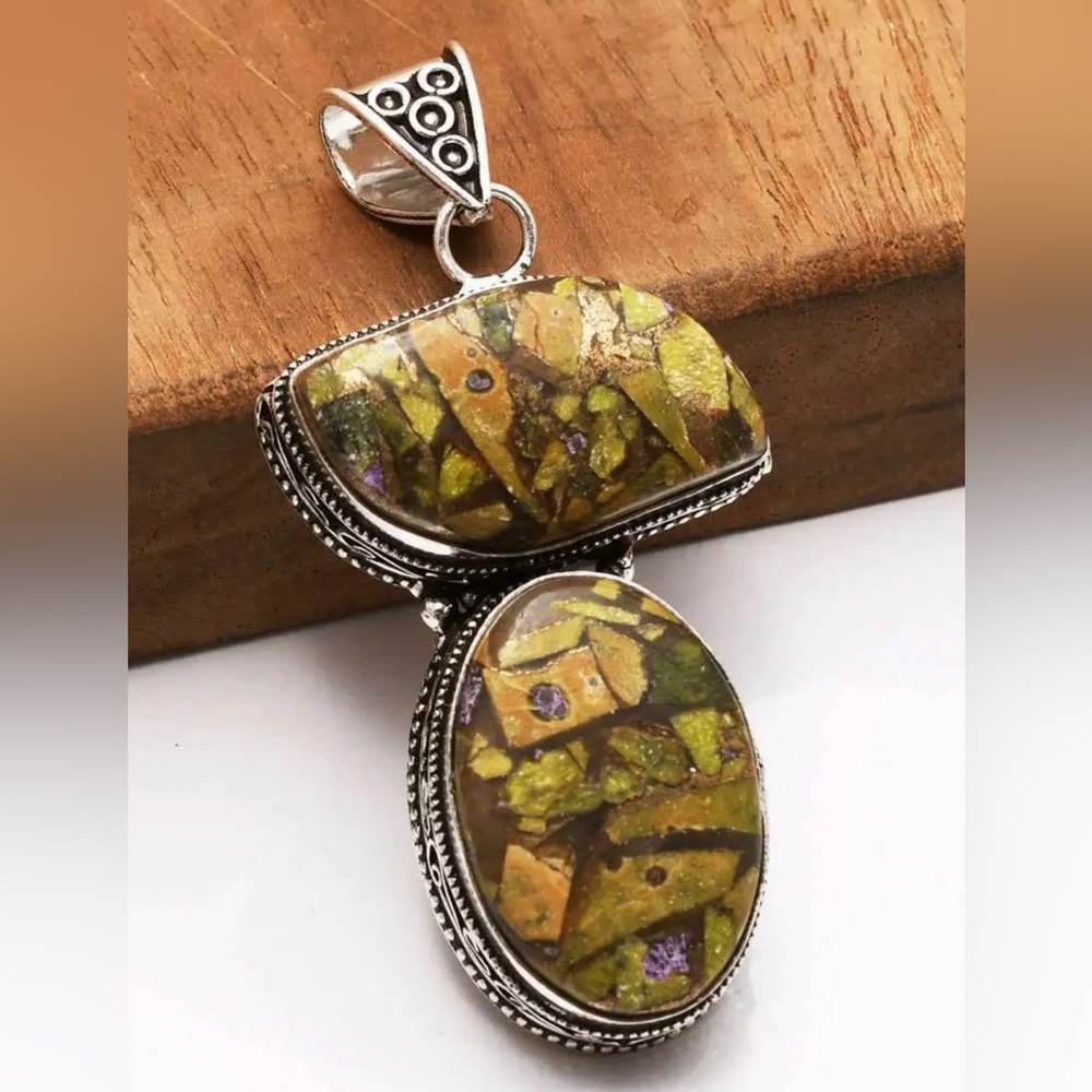 ATLANTISITE JASPER PENDANT